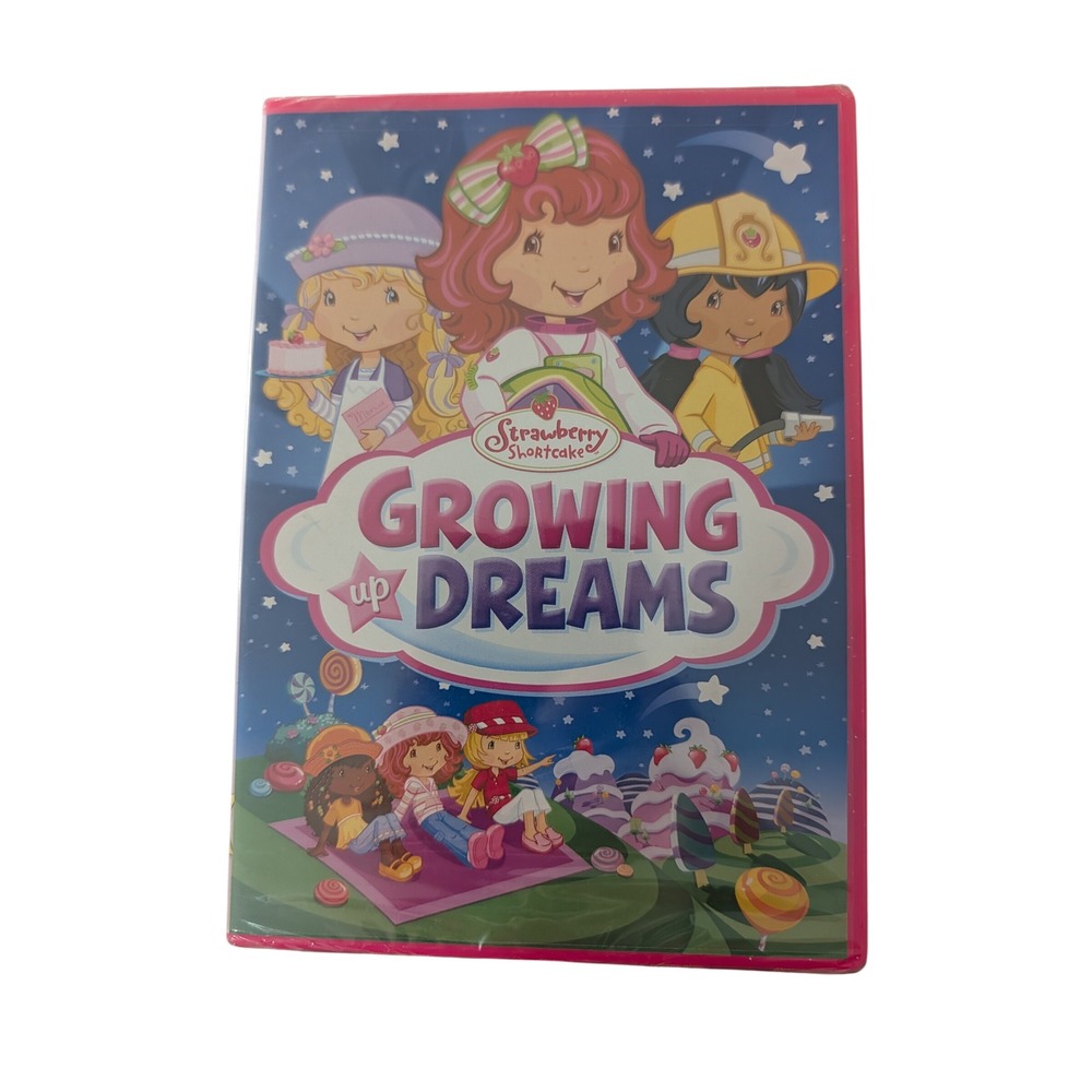Strawberry Shortcake Growing Up Dreams DVD 2011 Kids Movie New Sealed Pink Case
